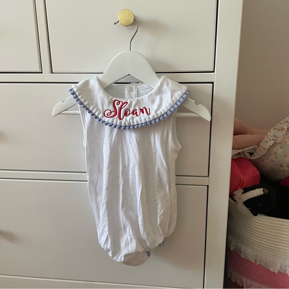 Lila and Hayes Sloan Embroidered Bodysuit Size 2T